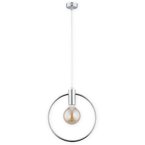 Підвісна люстра Lemir Lighting O2951 W1 CH Tezor chrom E27 1x60W IP20