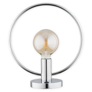 Настільна лампа Lemir Lighting O2958 L1 CH Tezor chrom E27 1x60W IP20