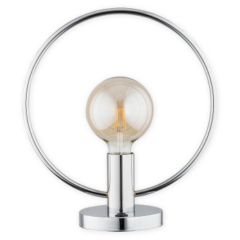 Настільна лампа Lemir Lighting O2958 L1 CH Tezor chrom E27 1x60W IP20