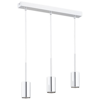 Люстра підвісна Lemir Lighting O3147 W3 CH Frigga chrom GU10 3x10W IP20