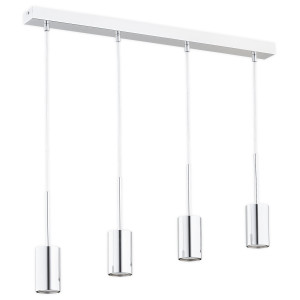 Люстра підвісна Lemir Lighting O3148 W4 CH Frigga chrom GU10 4x10W IP20