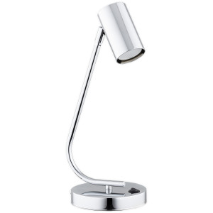 Настільна лампа Lemir Lighting O3158 L1 CH Idun chrom GU10 1x10W IP20