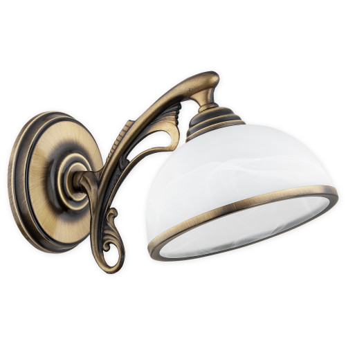 Бра Lemir Lighting O3160 K1 PAT Hermes patyna E27 1x60W IP20