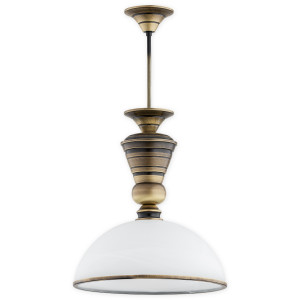 Підвісна люстра Lemir Lighting O3177 W1 PAT Lambda patyna E27 1x60W IP20