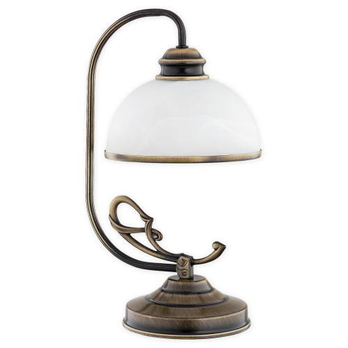 Настільна лампа Lemir Lighting O3178 L1 PAT Lambda patyna E27 1x60W IP20