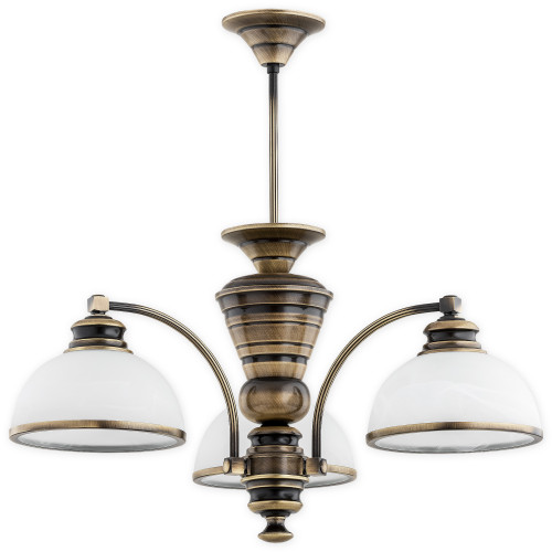 Люстра Lemir Lighting O3183 W3 PAT Pelion patyna E27 3x60W IP20