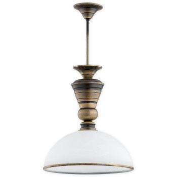 Підвісна люстра Lemir Lighting O3187 W1 PAT Pelion patyna E27 1x60W IP20