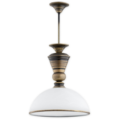 Підвісна люстра Lemir Lighting O3187 W1 PAT Pelion patyna E27 1x60W IP20