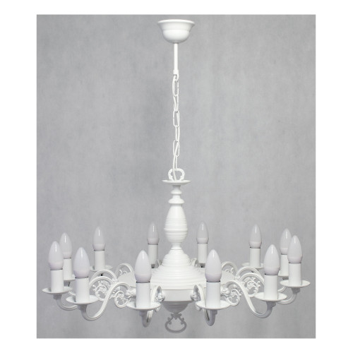 Люстра Lemir Lighting O3324 P1 W12 BIA Ventuno biały matowy E14 12x15W IP20