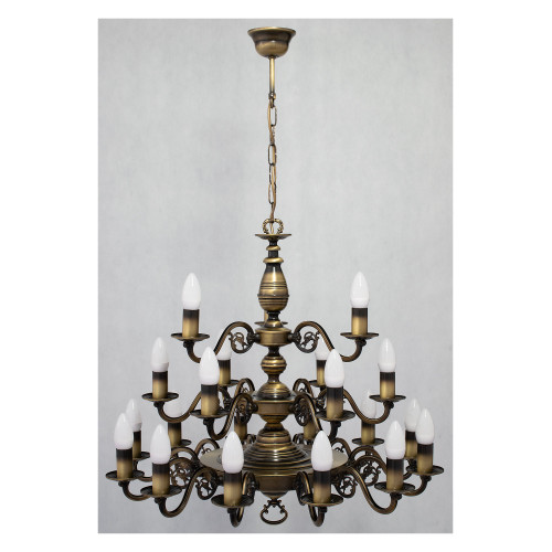 Люстра Lemir Lighting O3327 P3 W21 PAT Ventuno patyna E14 21x15W IP20