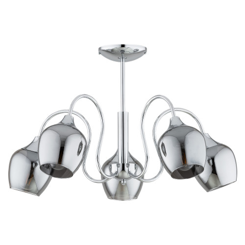 Люстра Lemir Lighting O3335 W5 CH Julietta chrom E27 5x60W IP20
