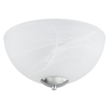 Світильник стельовий Lemir Lighting O3530 P2 CH Klara - Plafony E27 2x60W IP20