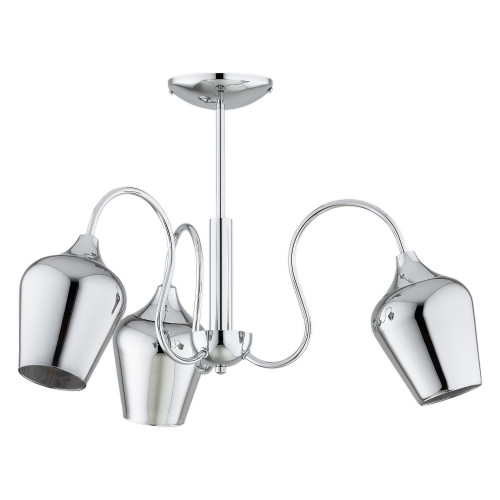 Люстра Lemir Lighting O3563 W3 CH Julia chrom E27 3x60W IP20