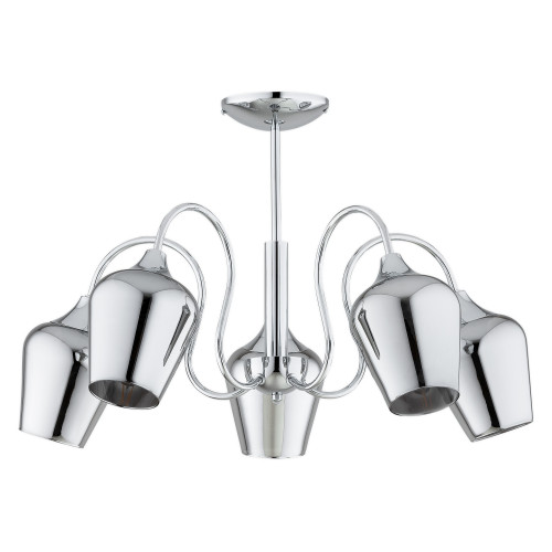 Люстра Lemir Lighting O3565 W5 CH Julia chrom E27 5x60W IP20