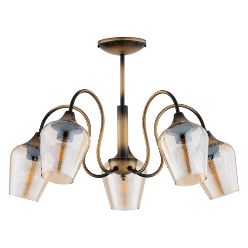 Люстра Lemir Lighting O3565 W5 PAT Julia patyna E27 5x60W IP20