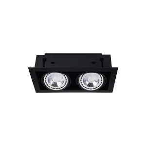 Точковий світильник Nowodvorski 9570 Downlight GU10, ES111 2x15W IP20 чорний