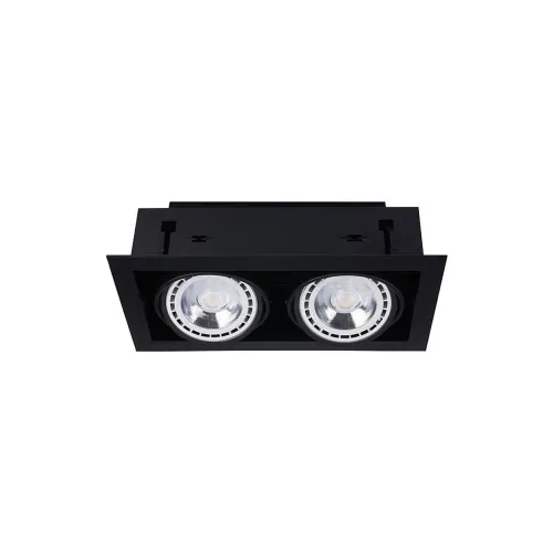 Точковий світильник Nowodvorski 9570 Downlight GU10, ES111 2x15W IP20 чорний
