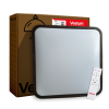 GLOW матовий 60W  391*391*65мм 3000К-6500К з ДК горіх