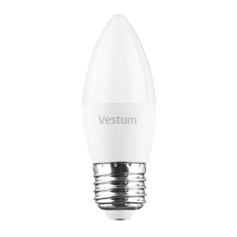 Світлодіодна лампа Vestum C37  6W 4100K 220V E27 1-VS-1301