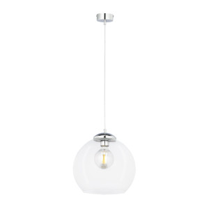Jupiter 1783 - AS 1 - Підвісна люстра ASTI 1xE27/60W/230V глянцевий хром