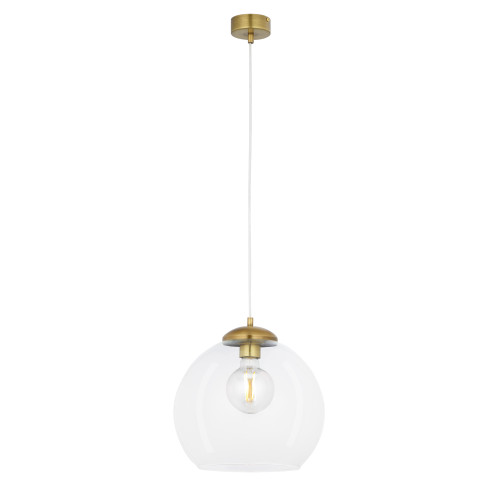 Jupiter 1784 - AS 1 - Підвісна люстра ASTI 1xE27/60W/230V золотий