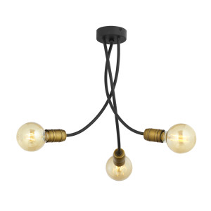 Jupiter 1876 - LU 3 - Пристельова люстра LUCE 3xE27/60W/230V
