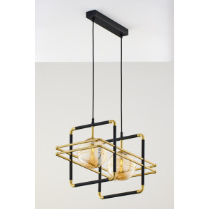 Люстра JUPITER FIORI 2026 FR 2 CZ/MS BU