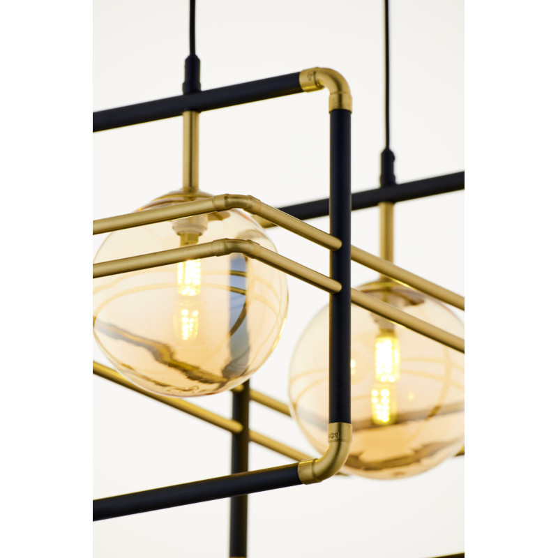 Люстра JUPITER FIORI 2026 FR 2 CZ/MS BU