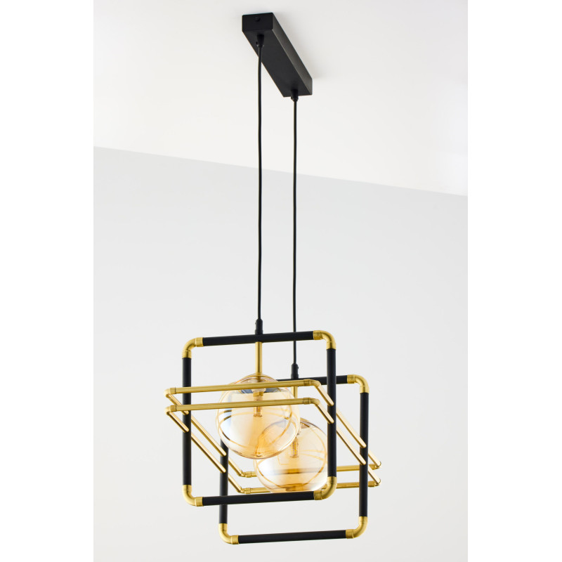 Люстра JUPITER FIORI 2026 FR 2 CZ/MS BU