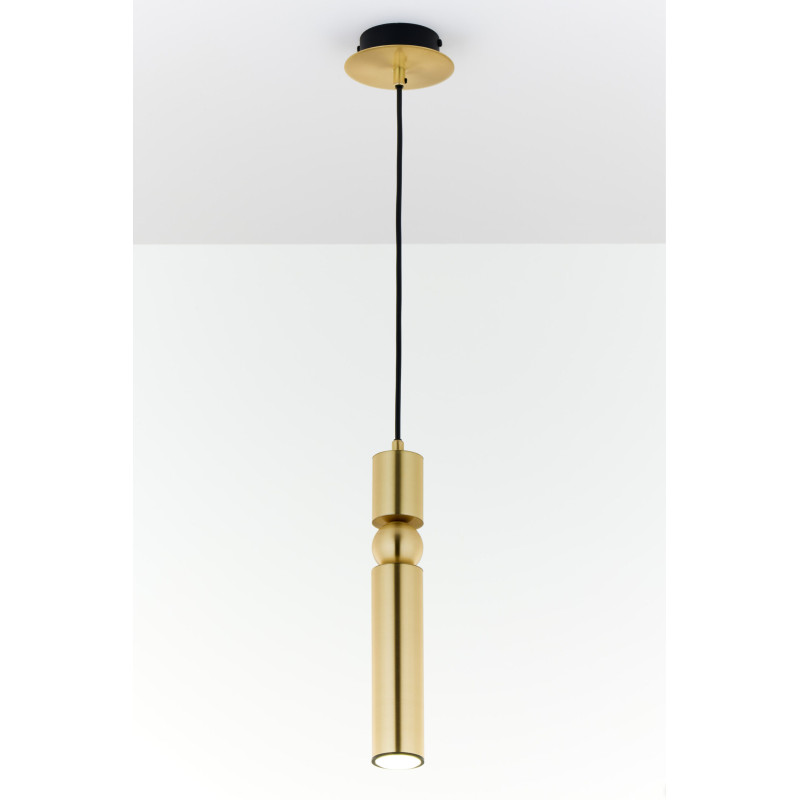 Jupiter 2009 - Підвісна люстра ALAS 1xGU10/10W/230V золотий