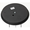 Jupiter 2013 - Підвісна люстра ALAS 3xGU10/10W/230V чорний/золотий