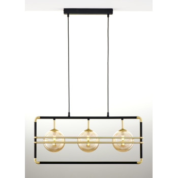 Люстра JUPITER FIORI 2027 FR 3 CZ/MS BU