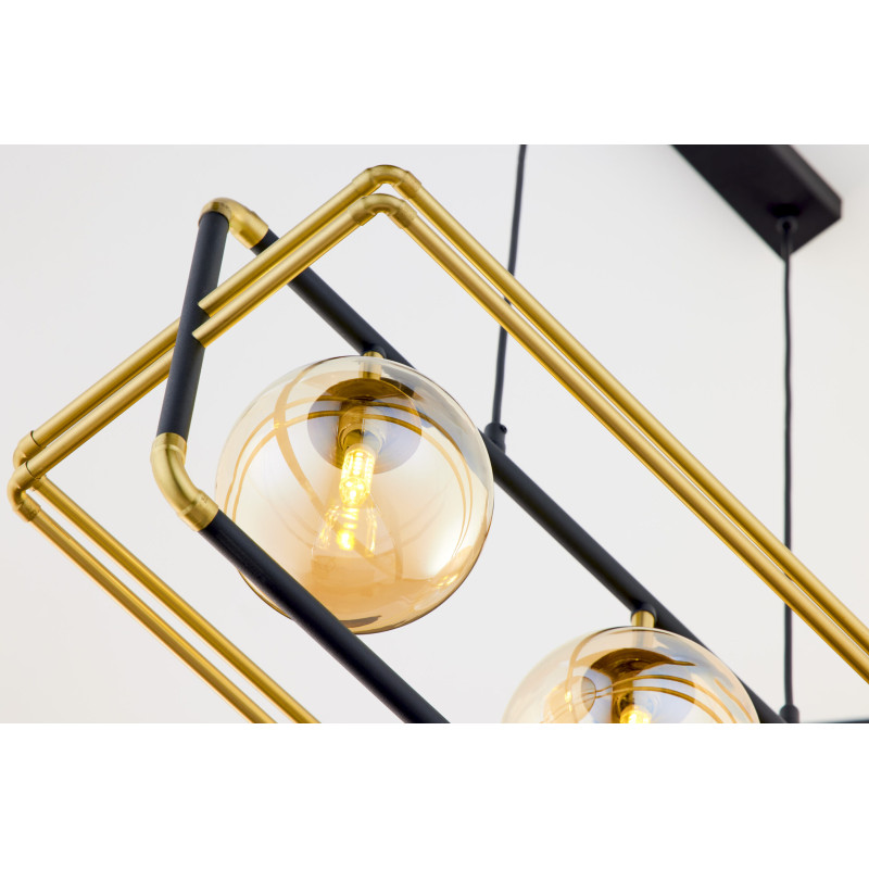 Люстра JUPITER FIORI 2027 FR 3 CZ/MS BU