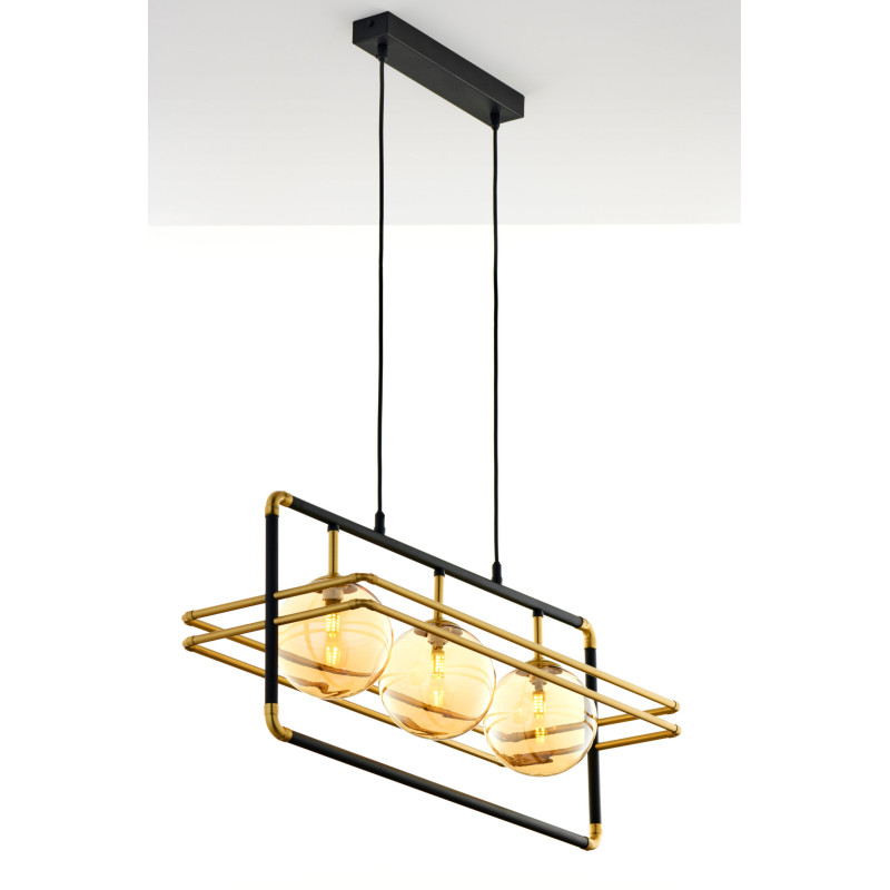 Люстра JUPITER FIORI 2027 FR 3 CZ/MS BU