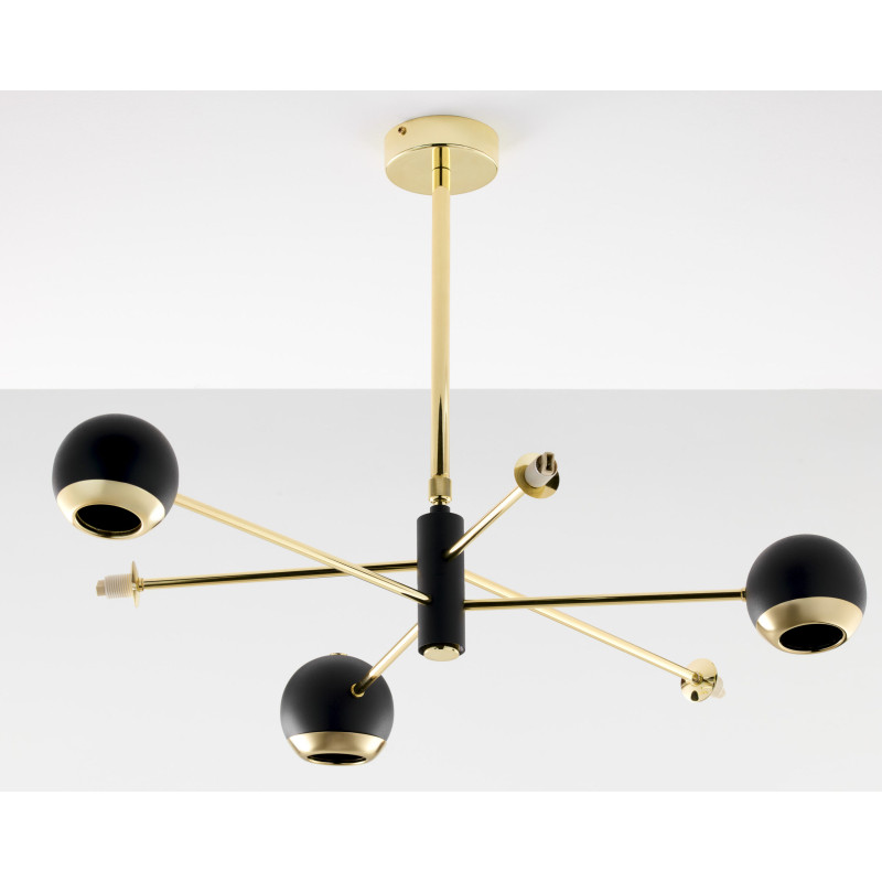 Люстра современная JUPITER MOKA 1967 MO6 CZ/MS TR