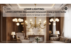 Lemir Lighting: Коли Польська Якість Зустрічає Вишуканий Стиль у Вашому Інтер'єрі