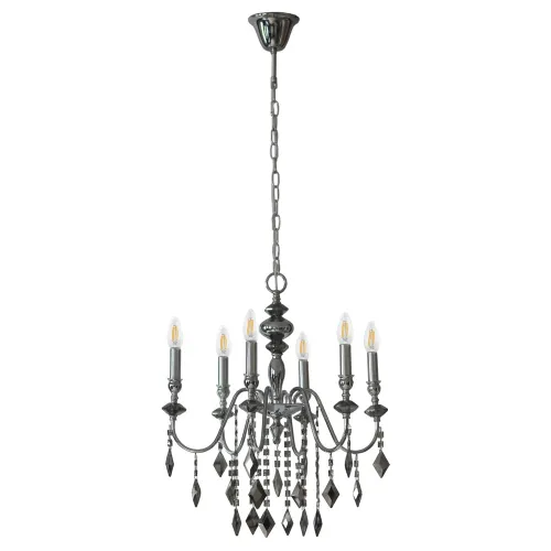 Люстра Edlin PL2417-6 Vanessa E14 6x12W IP20 хром 32205346