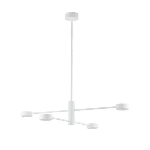 Люстра Nowodvorski 7941 Orbit GX53 4x12W IP20 біла