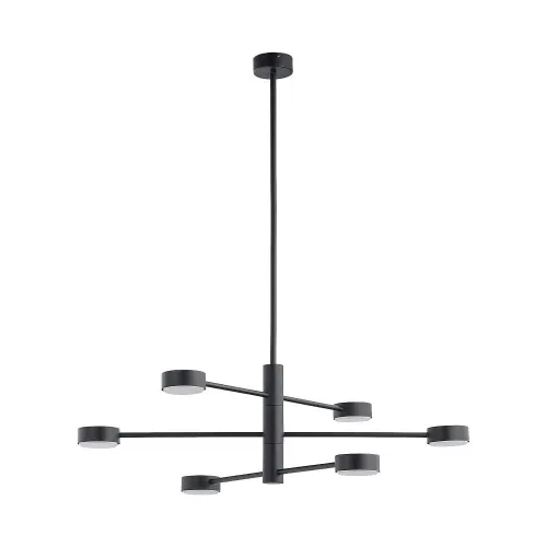 Люстра Nowodvorski 7946 Orbit GX53 6x12W IP20 чорна