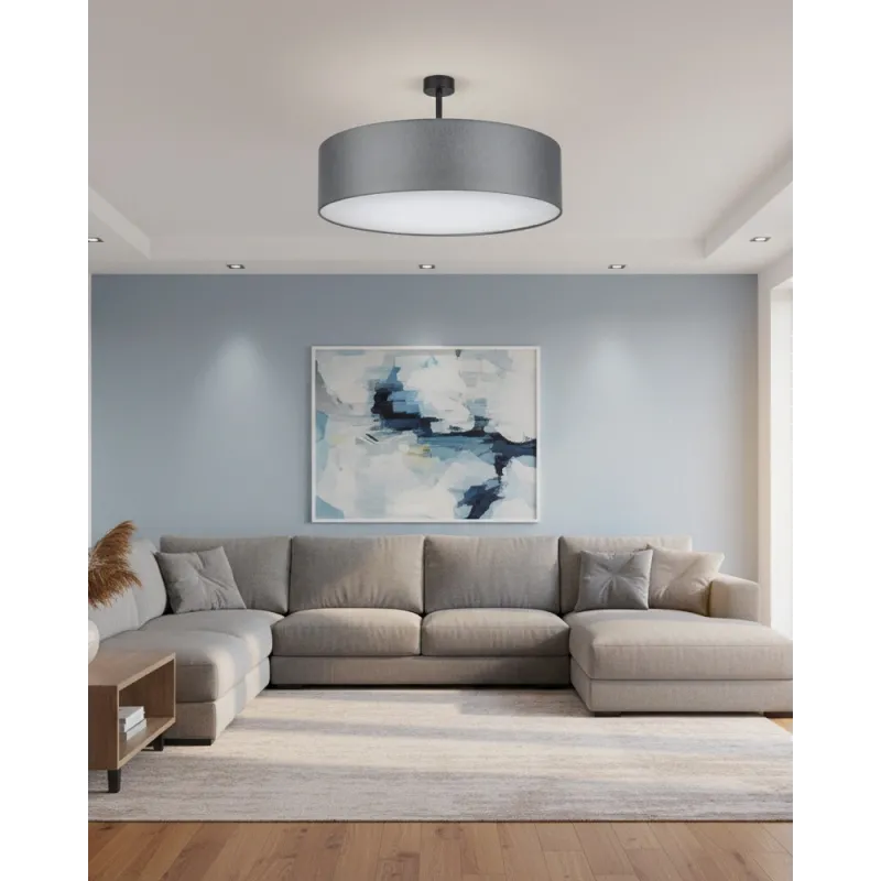 Люстра TK Lighting 4239 Rondo E27 4x15W IP20 графітова