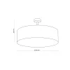 Люстра TK Lighting 4242 Rondo E27 4x15W IP20 біла