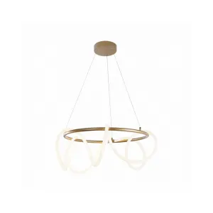 Люстра LED BALBO 20006PL-GD Zuma Line золотий