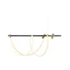 Люстра Zuma Line 2200277L Balbo Led 5x60+7.5W 3000K-6000K 5000Lm IP20