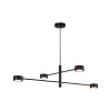 Підвісний світильник, люстра Nordlux 2010803003 Clyde LED 4x16W 2700K 350Lm IP20 чорний