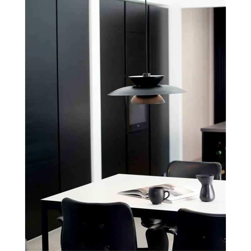 Підвісний світильник, люстра Nordlux 2213603003 Carmen E27 1x40W IP20 чорний