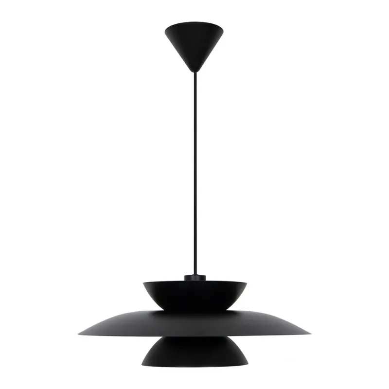 Підвісний світильник, люстра Nordlux 2213603003 Carmen E27 1x40W IP20 чорний