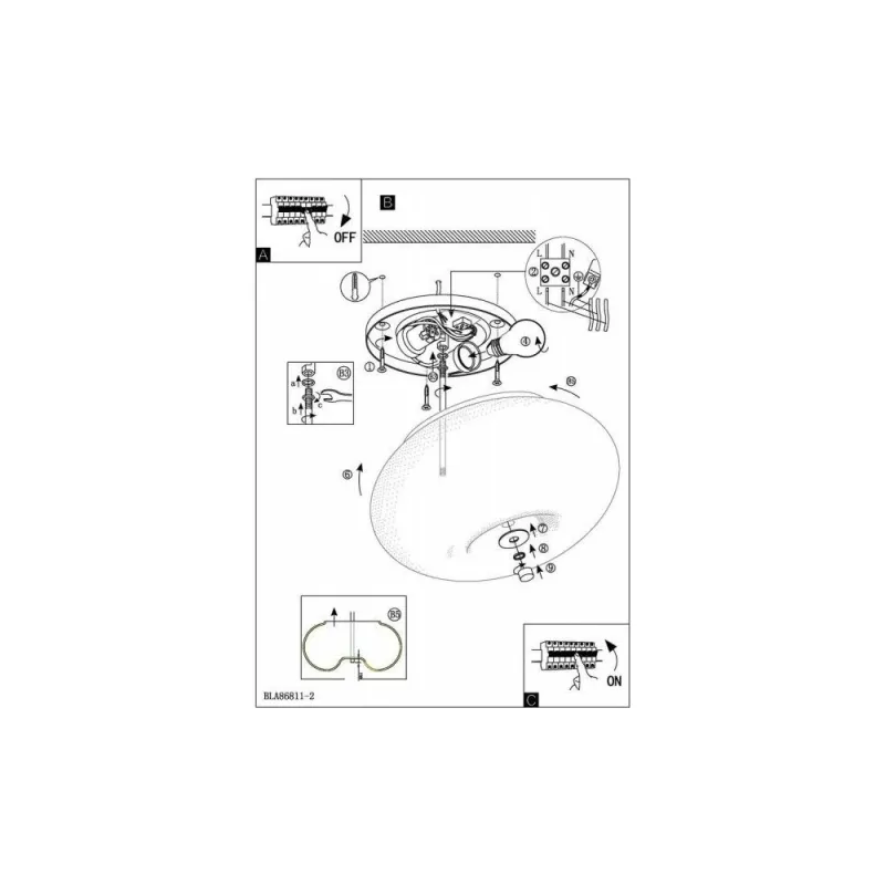 Світильник Eglo 86811 Optica
