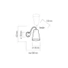 Бра TK Lighting 2448 Wire Colour