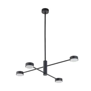Люстра Nowodvorski 7945 Orbit GX53 4x12W IP20 чорна
