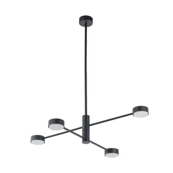 Люстра Nowodvorski 7945 Orbit GX53 4x12W IP20 чорна
